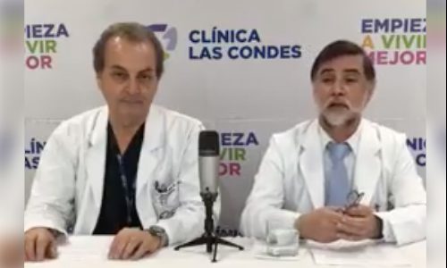 Doctor Llamil Kauak junto al Dr. Godoy aclarando dudas sobre lipotransferencia, lipoaspiración y lipoescultura